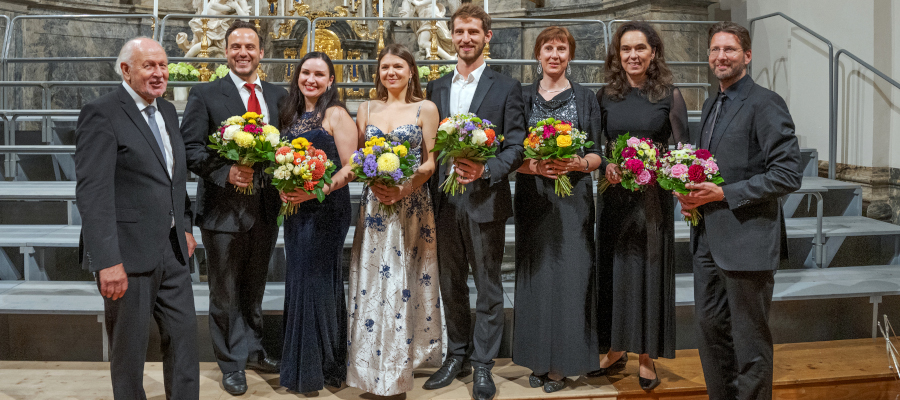 Konzert 2. Juli 2024 "Elias" von F. Mendelssohn B. ; F. Lippe, R. Pichler, T. Miyus, T. Kuryatnikova, P. Schöllhorn, G. Sandner, E. Weber, E. Nagl © Peter Klecker